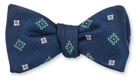 Navy Joro Medallions Bow Tie - B5498