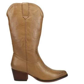 Nettie Round Toe Cowboy Boots