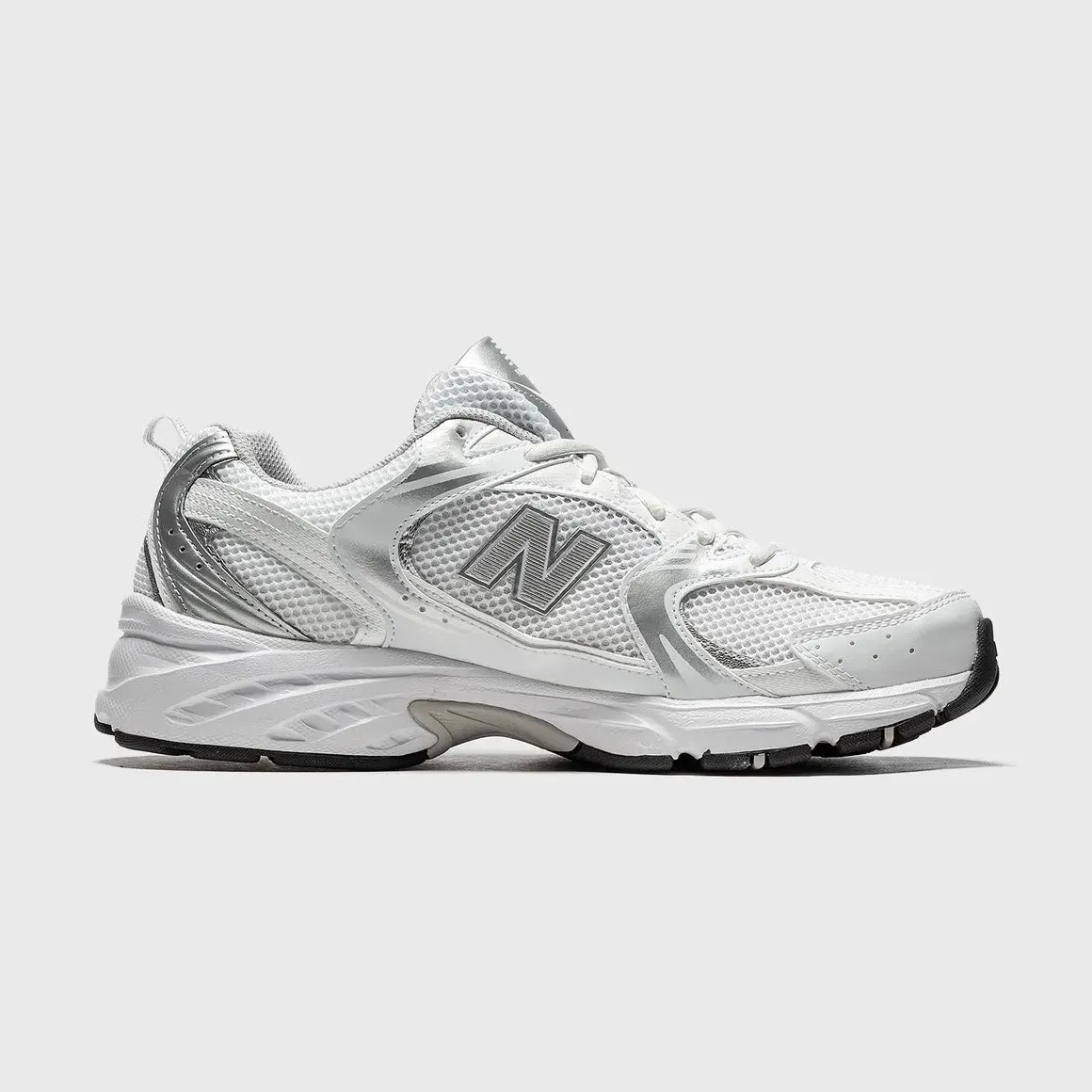 New Balance 530 White Silver Metallic