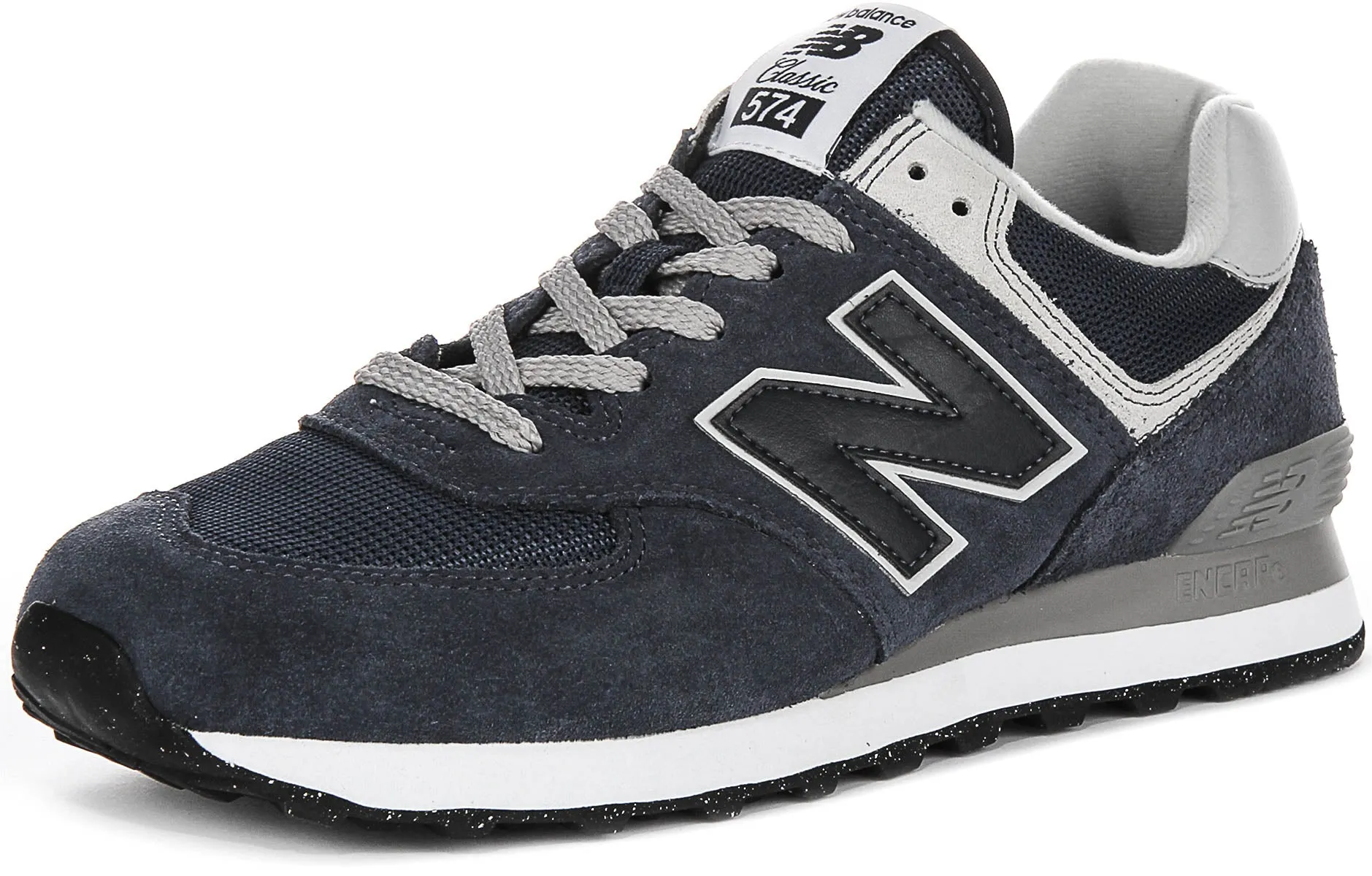 New Balance ML574 EVN In Navy Grey For Men