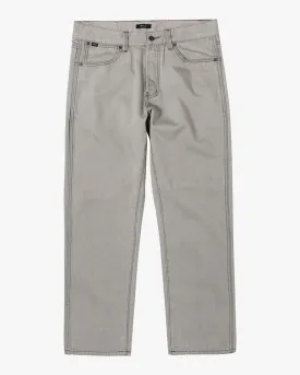 New Dawn Straight Fit Denim Jeans - Mid Grey