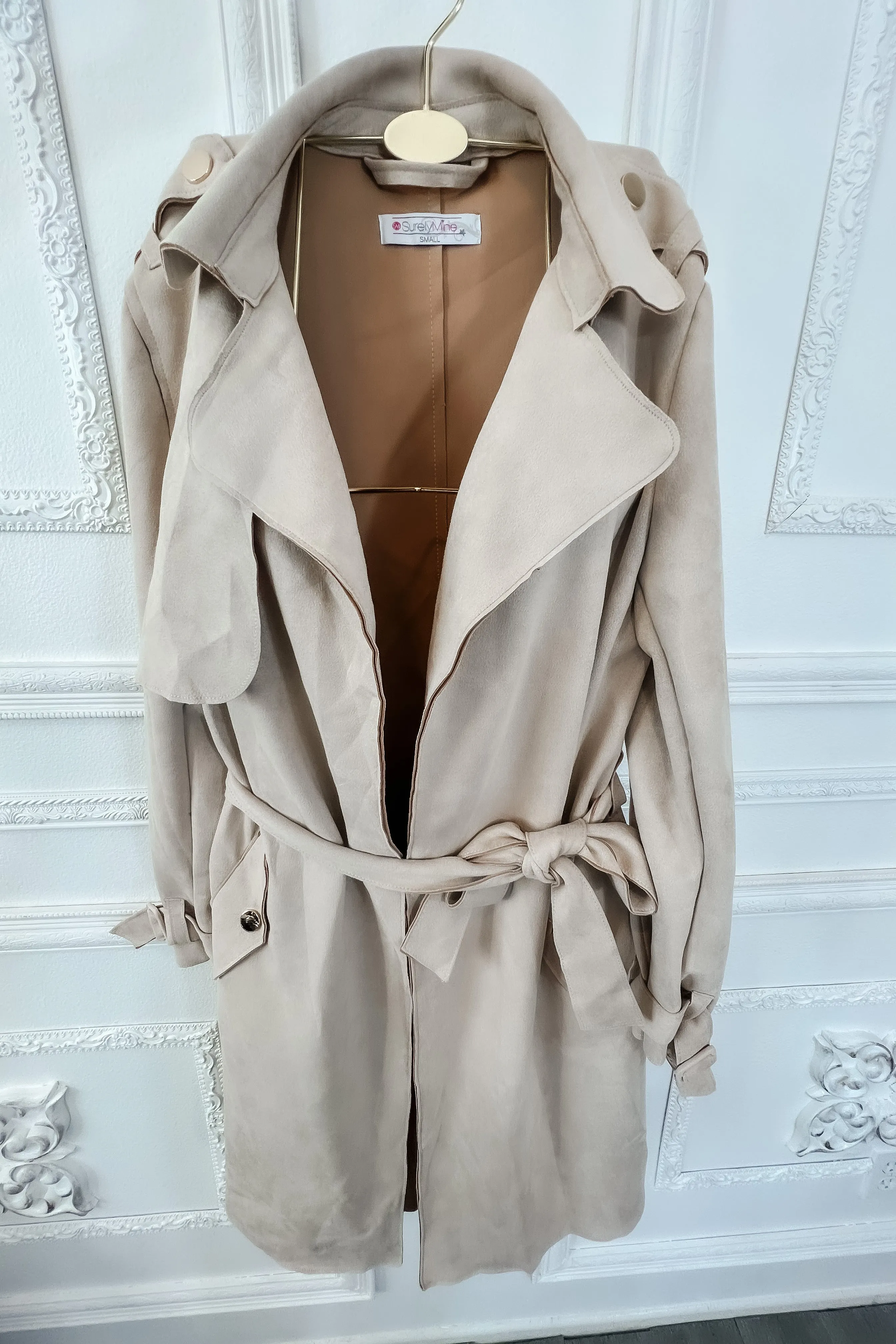 New York New York Trench Coat