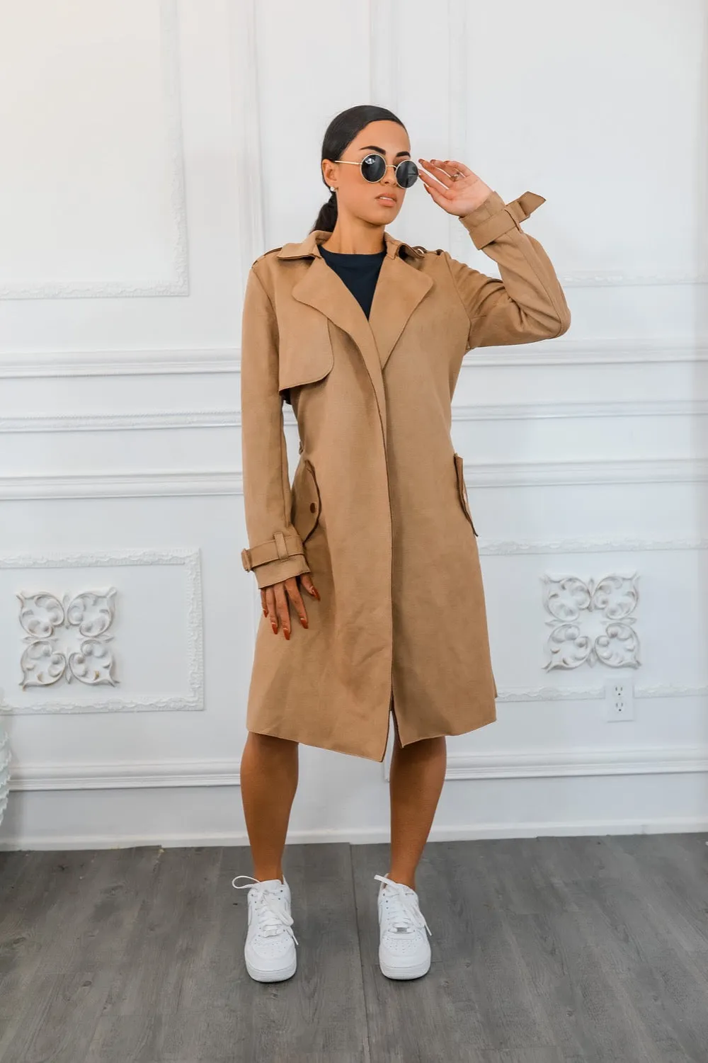 New York New York Trench Coat