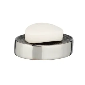 Nuria Ceramic Soap Dish Silver Anthracite