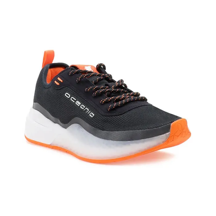 Oceania Seadeck Anchor Grip Technology Boat Shoes - Navy/Papaya Orange