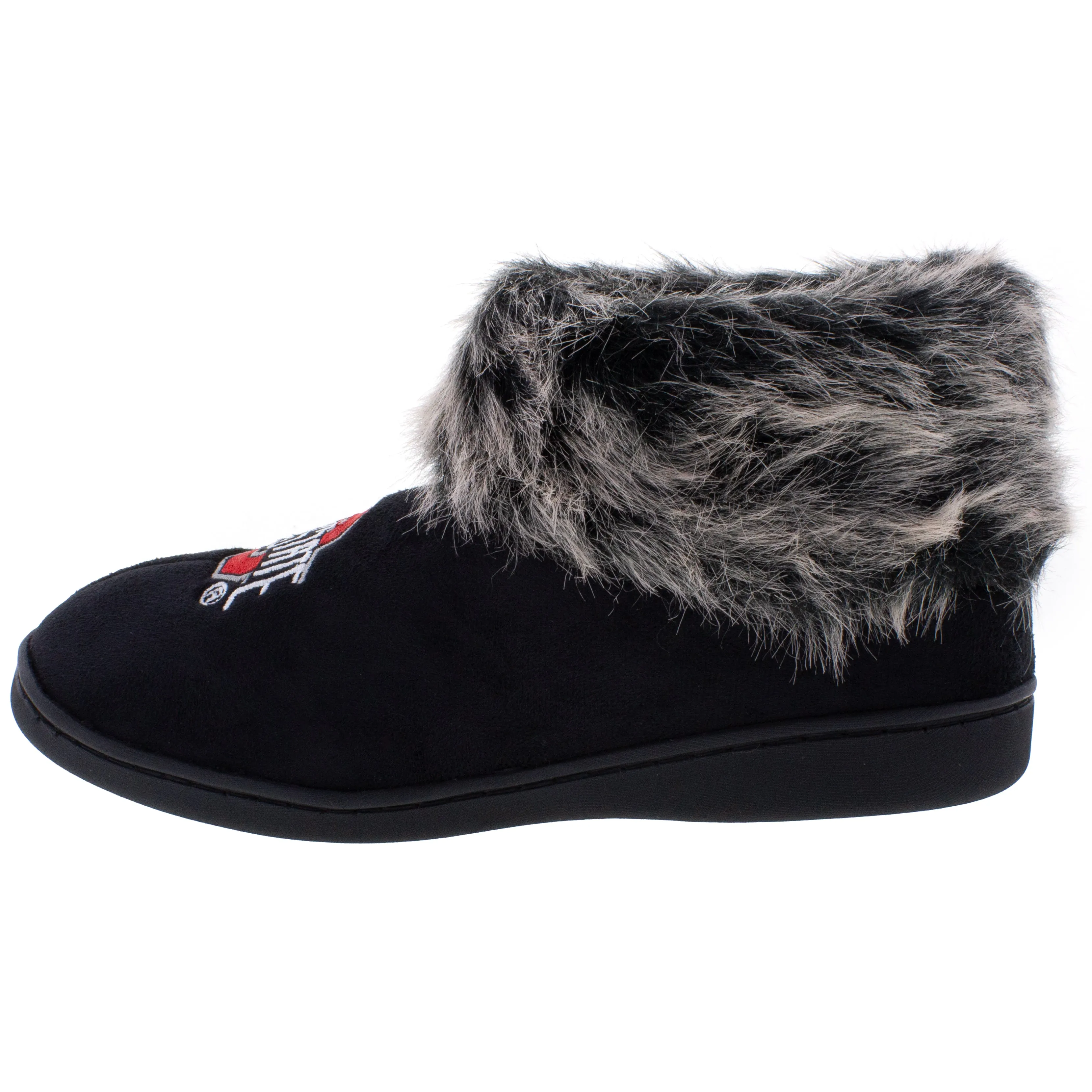 Ohio State Buckeyes Faux Sheepskin Furry Top Slipper