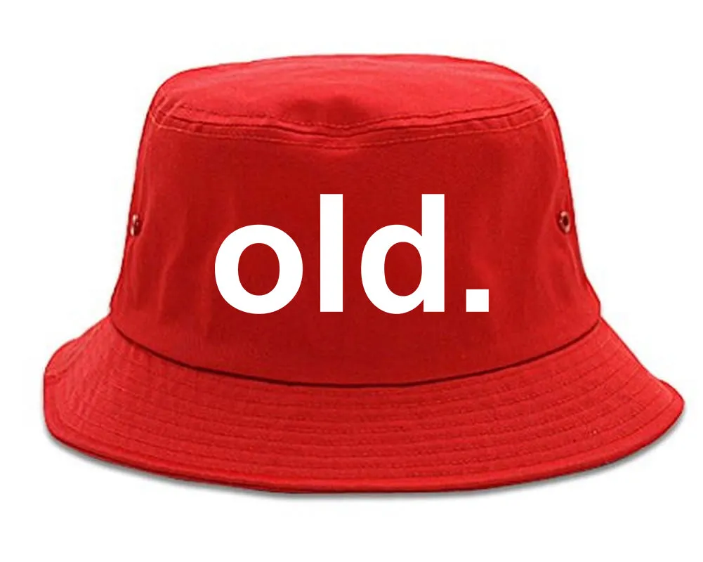 Old Funny Grandpa Grandfather Mens Bucket Hat