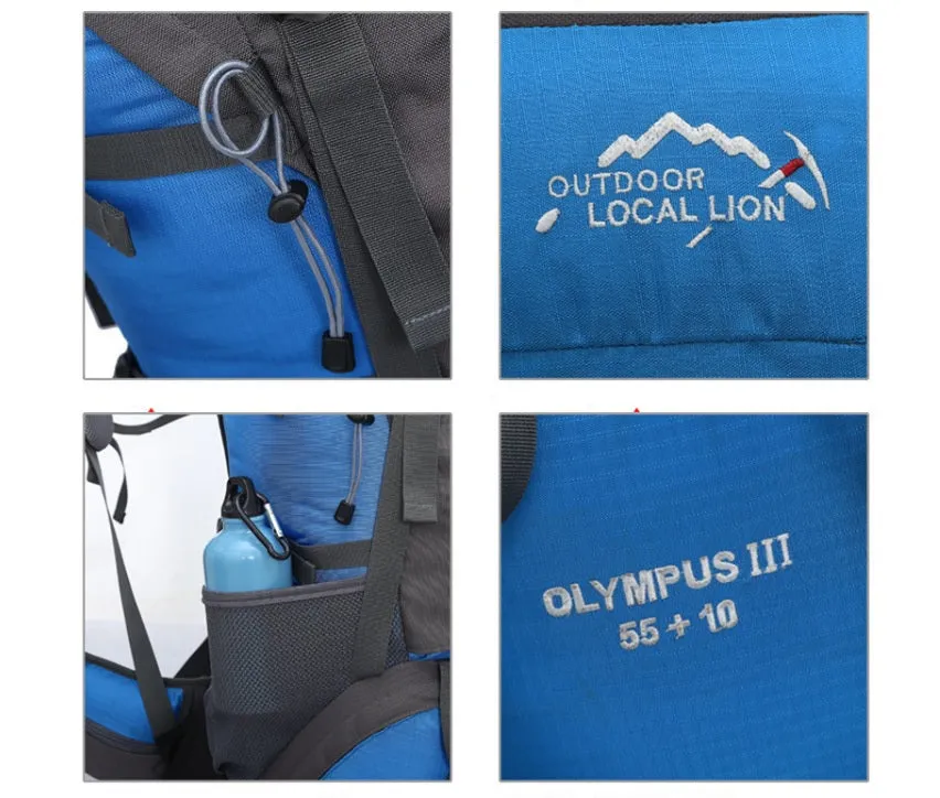 Olympus III 65L Hiking Camping Trekking Rucksack