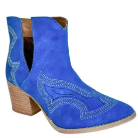 Online Exclusive | Journee Ankle Boots in Blue