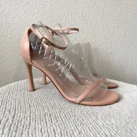 Open Toe Ankle Strap Heels