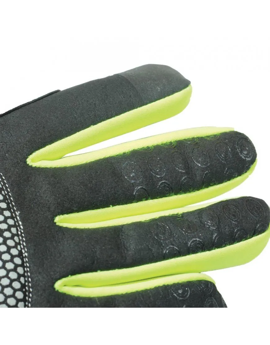 Optimum Sports Junior Boys Cycling Gloves Thermal Nitebrite 365 Hi-Vis