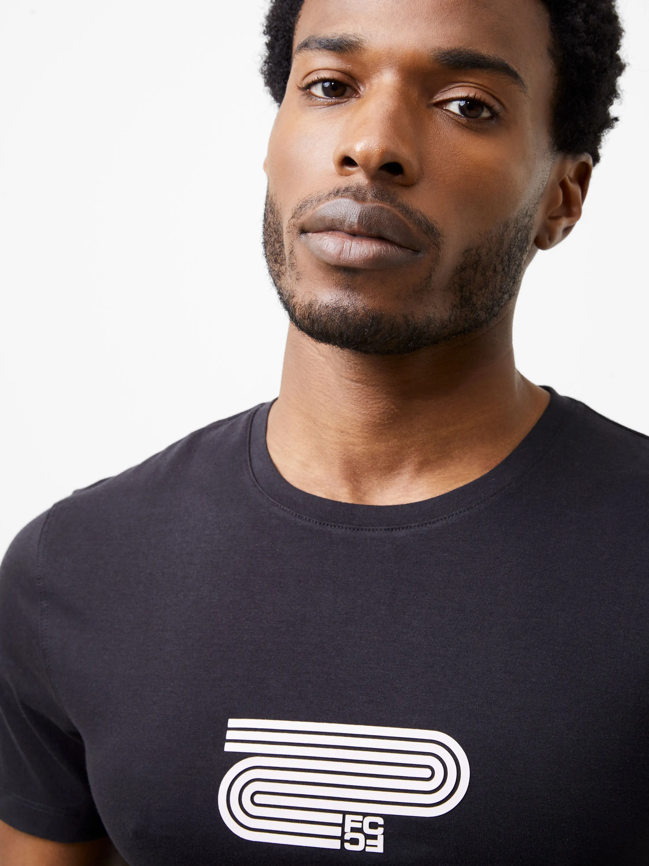 Organic Winding Logo Graphic T-Shirt