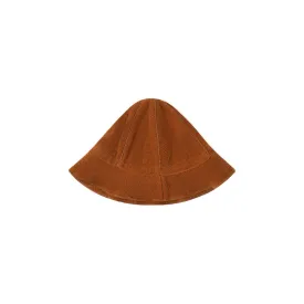 Organic Zoo Terry Sun Hat  - Terracotta