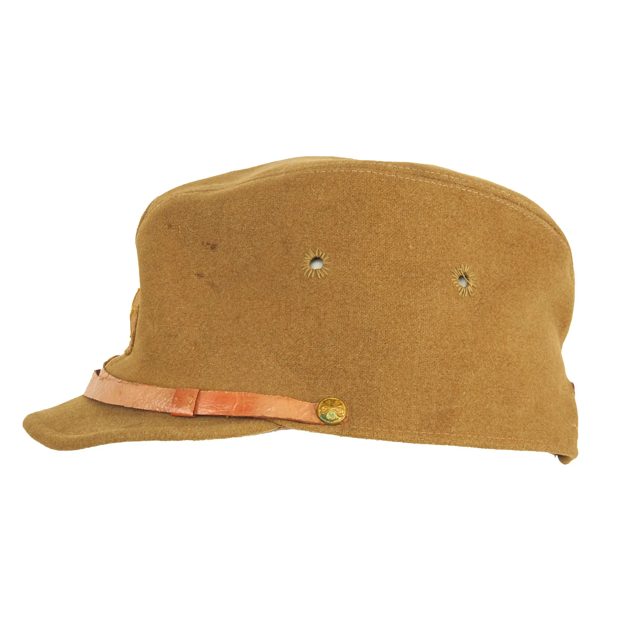 Original Japanese WWII Officer Wool Forage Cap