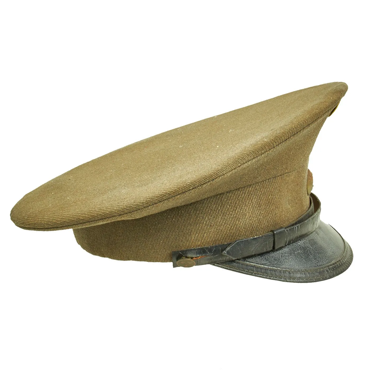 Original Swedish WWII Army Officer Peaked Visor Cap