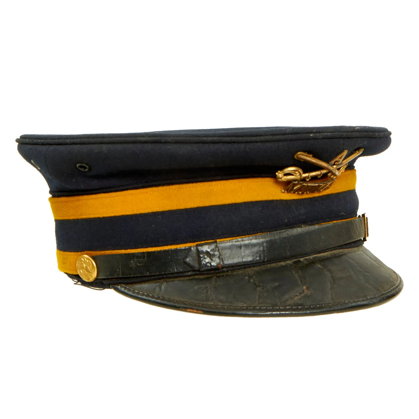 Original U.S. Early 20th Century M1902 Army Cavalry Enlisted Visor Cap