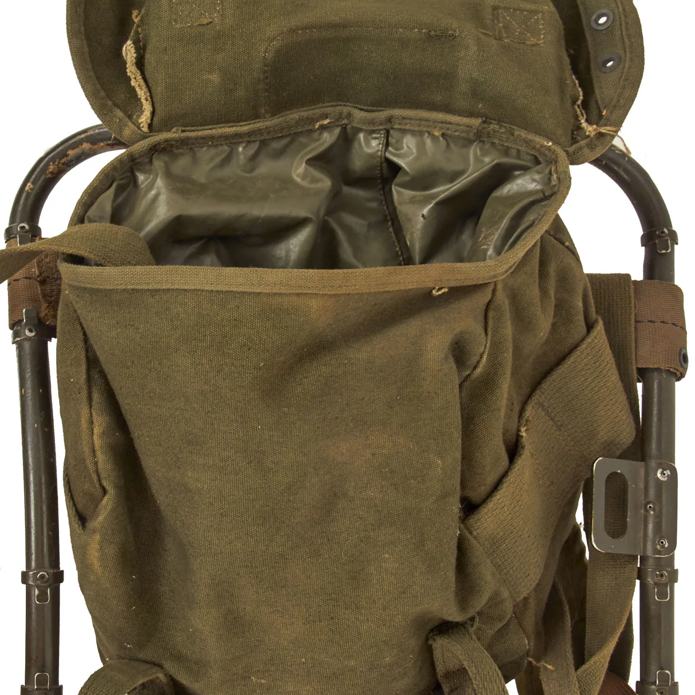 Original U.S. Vietnam War 1966 Model Lightweight Rucksack M-56 Field Pack