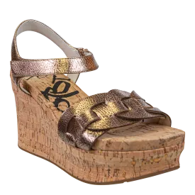 OTBT - CHARLESTON in GOLD Wedge Sandals