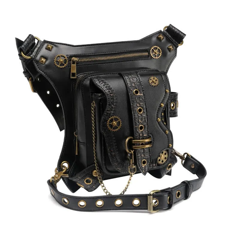 Outdoor Gear Steampunk Chain Waist Leg Bag