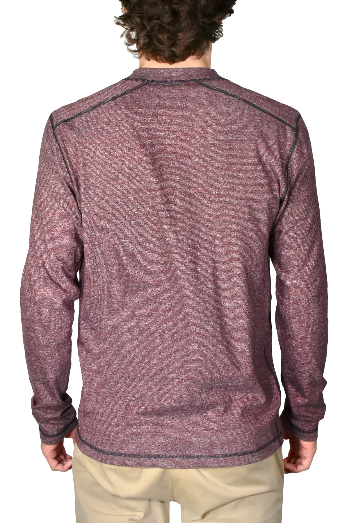 Overdyed Mock Twist Henley