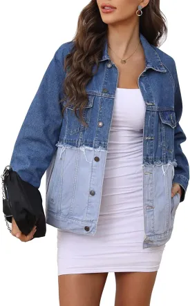 Oversized Boyfriend Denim Jacket