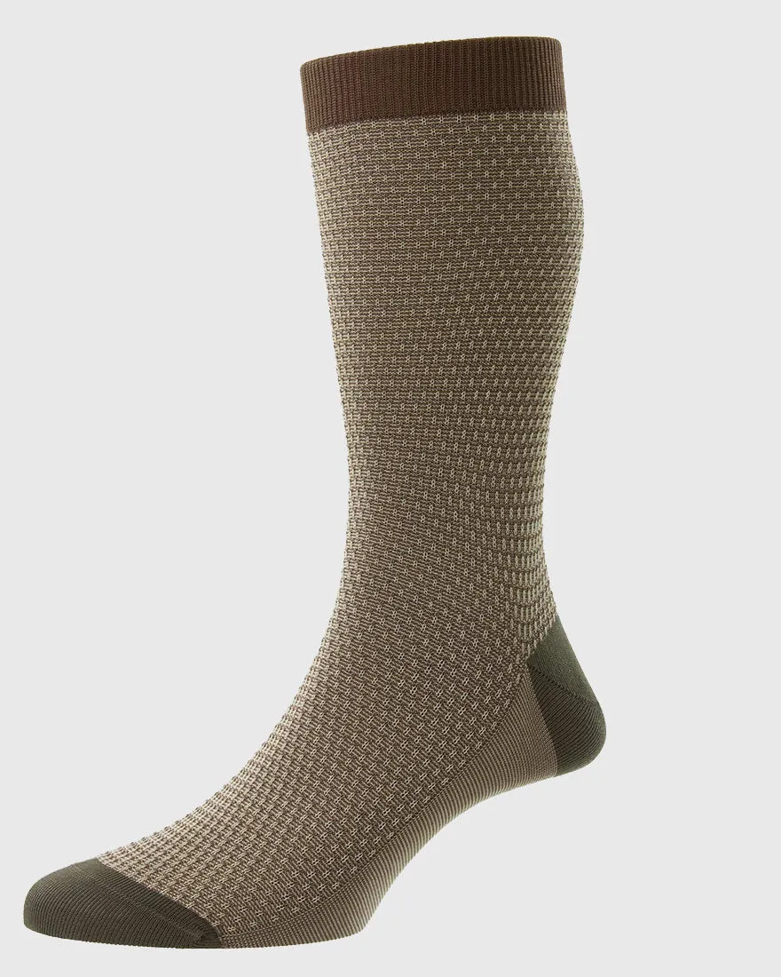 PANTHERELLA 533083 PAN04 MID BROWN SOCKS