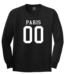 Paris Team 00 Jersey Long Sleeve T-Shirt