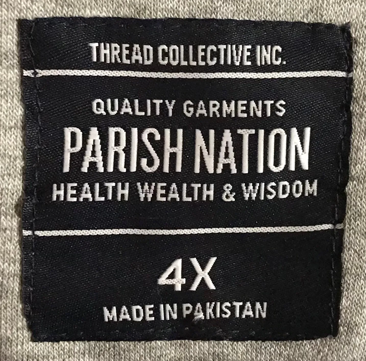 ^PARISH NATION^ (NAVY-MULTI) ZIP UP HOODIES FOR MEN (BIG & TALL)