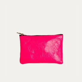 Pauly Pouch Organizer | Neon Pink   Gold Hardware