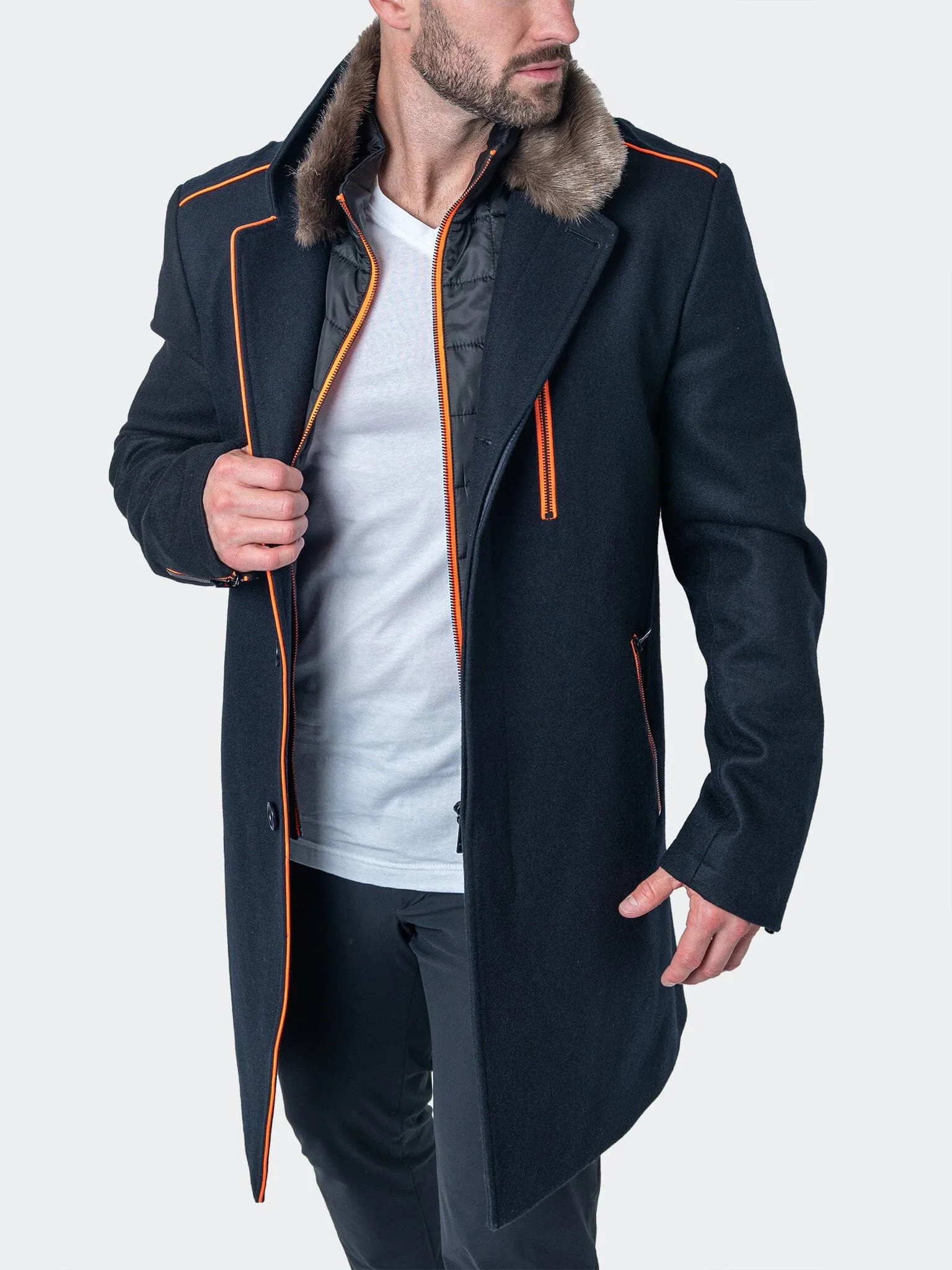 Peacoat CaptainOrange Blue