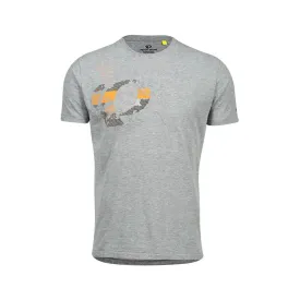 Pearl Izumi GRAPHIC Men's Short Sleeve T-Shirt Dark Heather Gray Medium