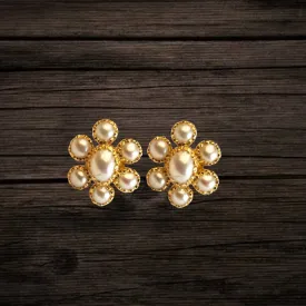 Pearls Stud Earrings By Asp Fashion Jewellery