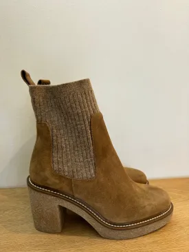 Pedro Miralles Biscuit Knit Ankle Boot