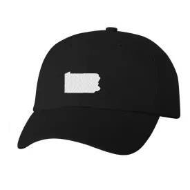 Pennsylvania Hat - Classic Dad Hat - Many Color Combinations