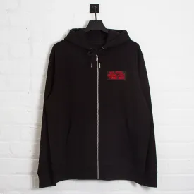 Peoples Techno Crest - Zipped Hood - Black