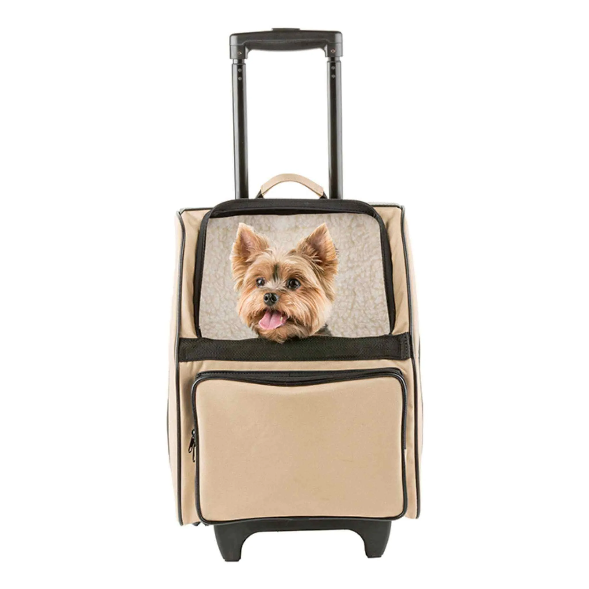 Petote Rio Wheeled Dog Carrier - Airline Approved