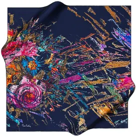 Pierre Cardin : Art de Fleur Beautiful Neck Scarf