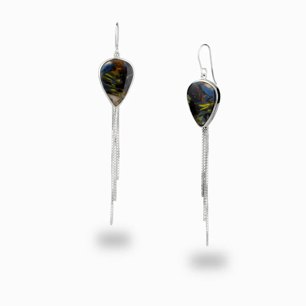 Pietersite Drop Earrings