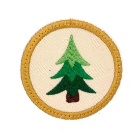 Pine Tree Iron-on Patch