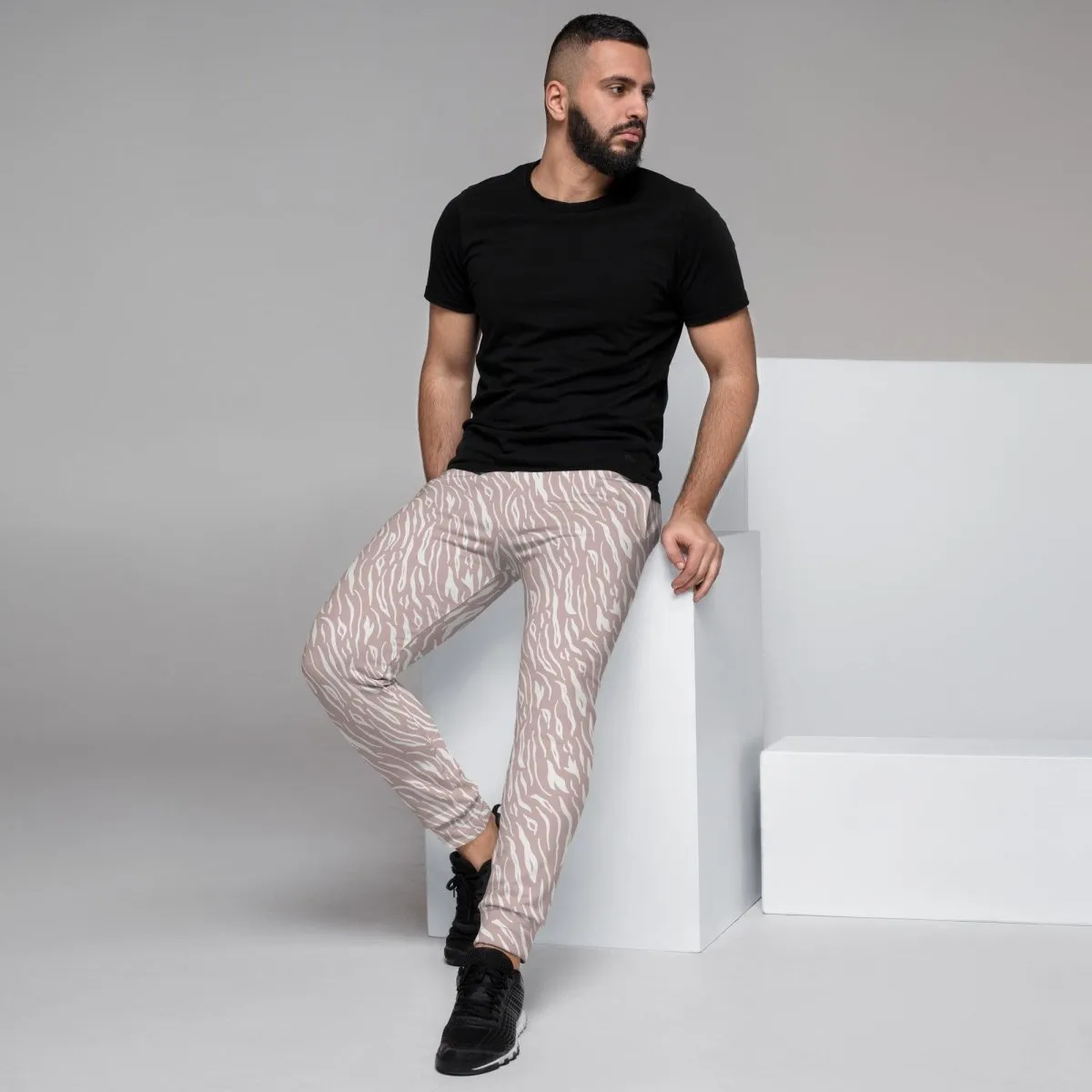 Pink Encounter Men's Street Joggers