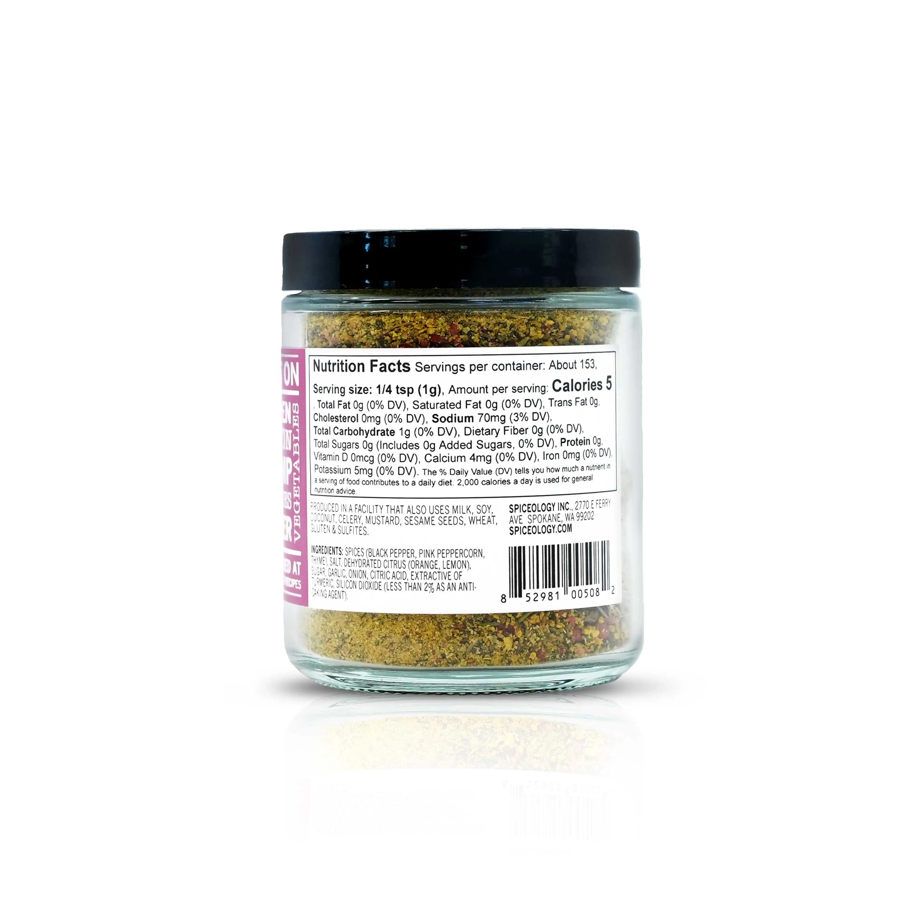 Pink Peppercorn Lemon Thyme All-Purpose Seasoning