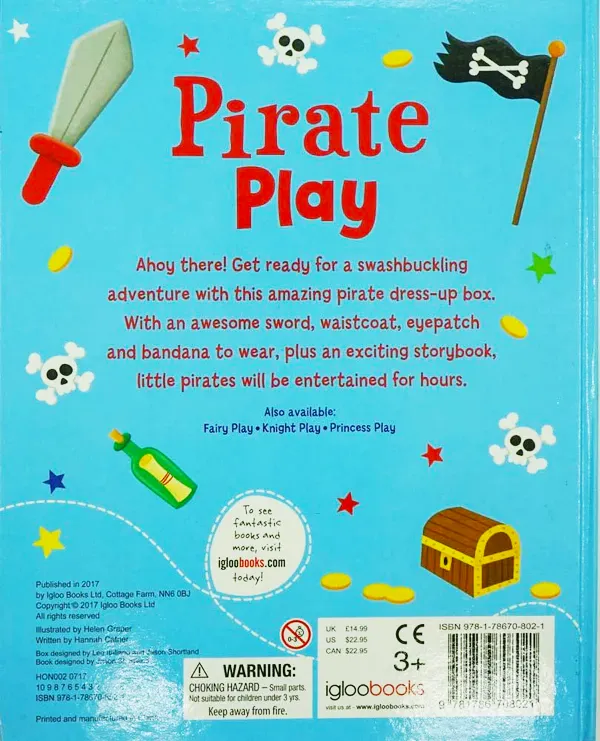 Pirate Play - Dress-up and Play Book