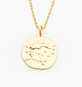 Pisces Zodiac Necklace