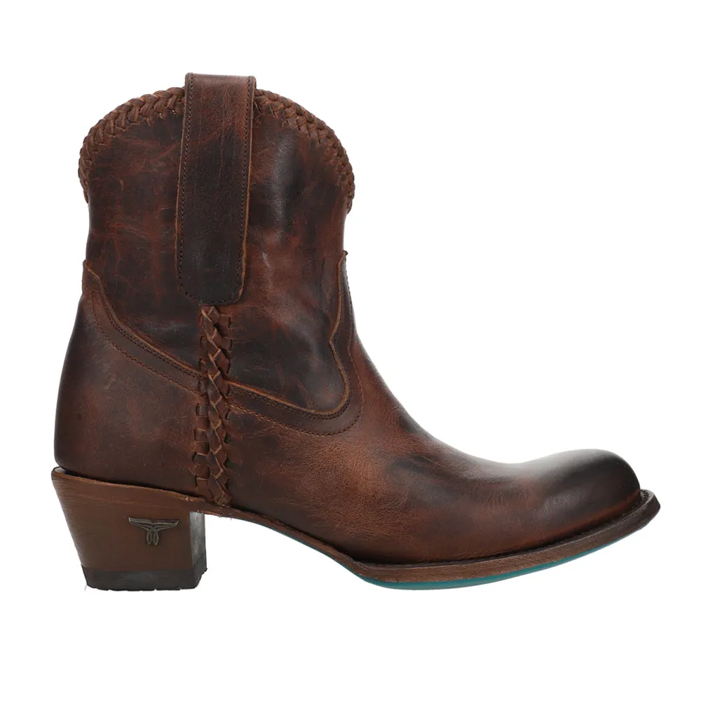 Plain Jane Round Toe Cowboy Booties