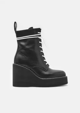 Platform Lace-Up Boots