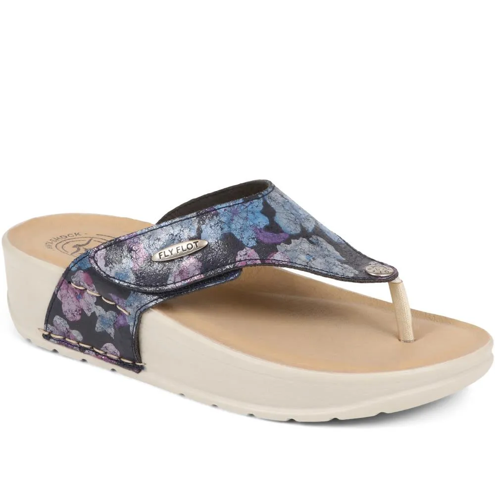 Platform Toe-Post Sandal - FLY37077 / 323 986