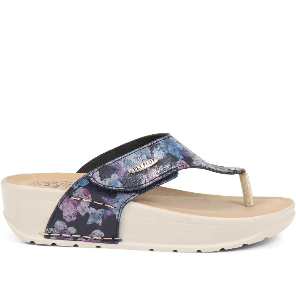 Platform Toe-Post Sandal - FLY37077 / 323 986