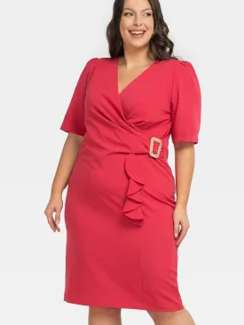 Plus size dress model 196890 Karko