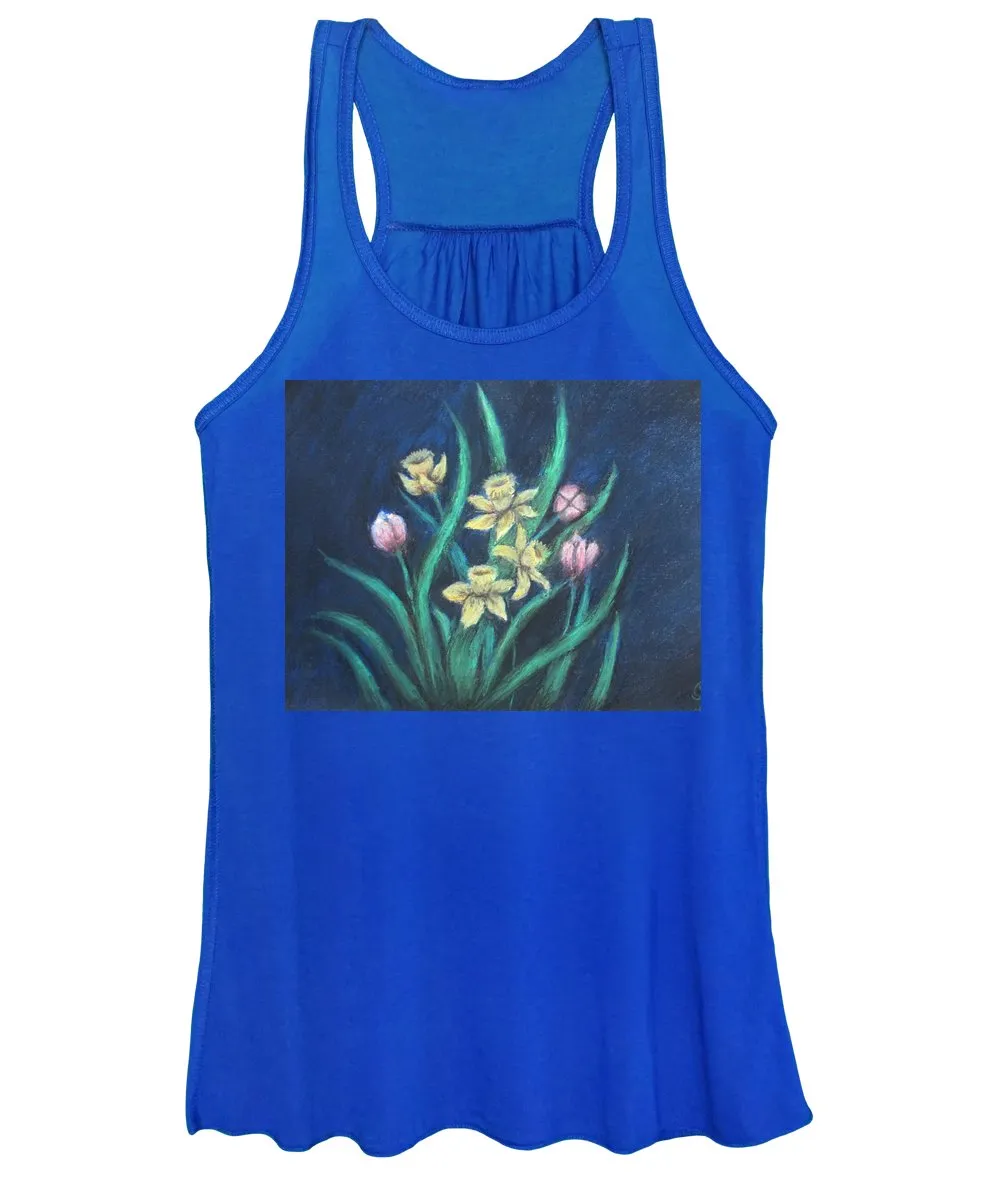 Plush Blooms ~ Women's Tank Top