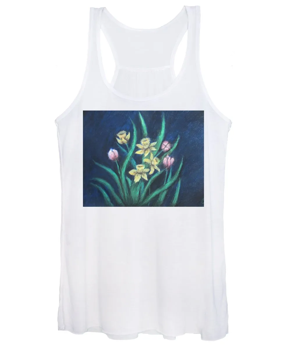 Plush Blooms ~ Women's Tank Top